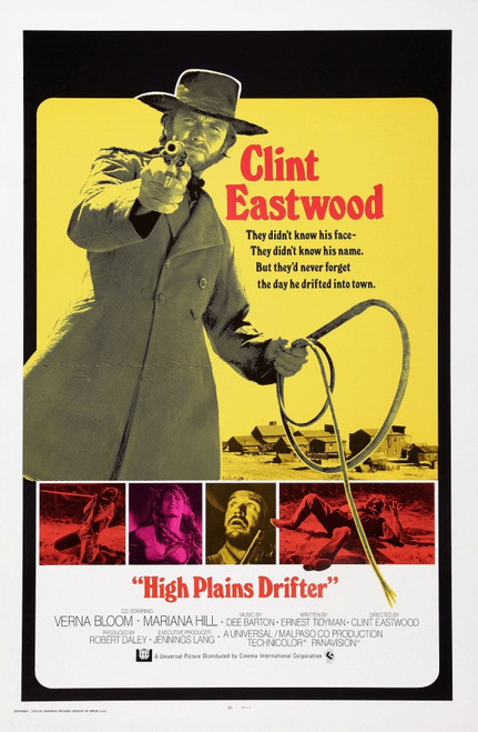 High Plains Drifter, Us Poster Art, 1973 Poster Print
