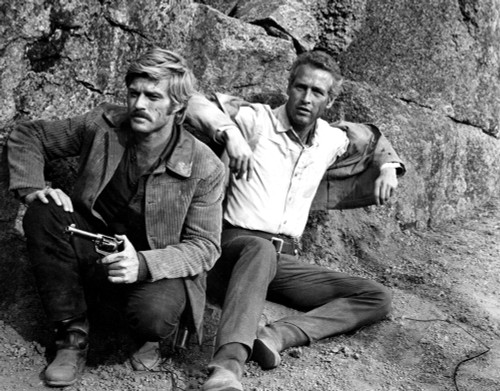 Butch Cassidy And The Sundance Kid, Robert Redford, Paul Newman, 1969. Tm And Copyright 20Th Century Fox Film Corp. All Rights Reserved. Courtesy: Everett Collection Poster Print