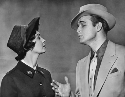 Guys And Dolls, Jean Simmons, Marlon Brando, 1955 Poster Print