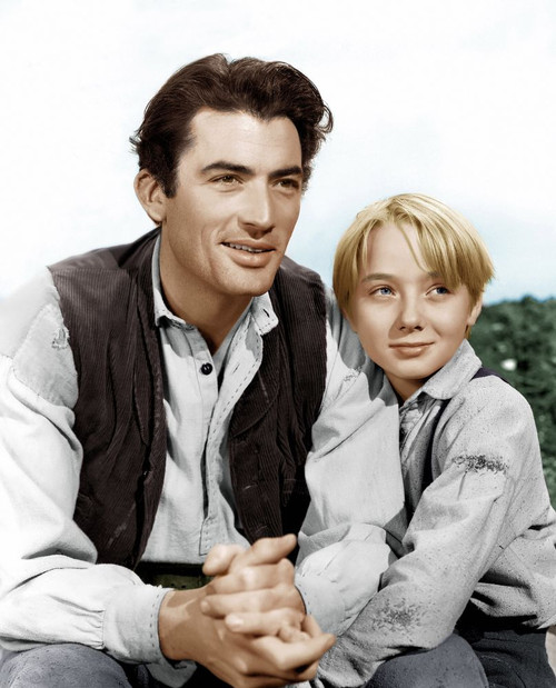 The Yearling, From Left: Gregory Peck, Claude Jarman, Jr., 1946 Poster Print