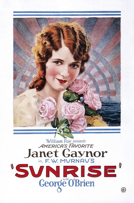 Sunrise,, Us Poster Art, Janet Gaynor, 1927. Tm And Copyright 20Th Century Fox Film Corp. All Rights Reserved/Courtesy Everett Collection Poster Print