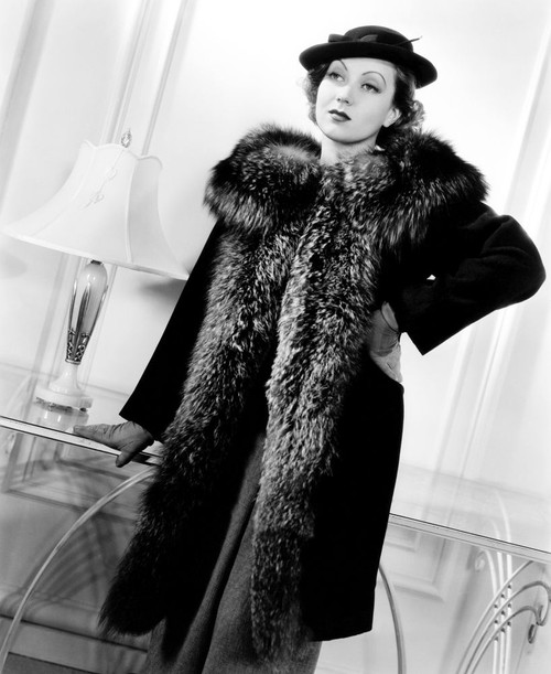 Don'T Gamble With Love, Ann Sothern, In A Broadcloth Coat Trimmed With Silver Fox, 1936 Poster Print