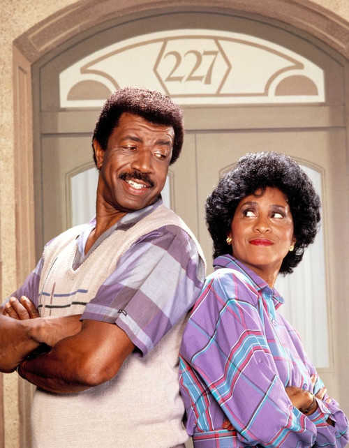 227, Hal Williams, Marla Gibbs, 1985-90,Columbia Pictures Television/Courtesy Everett Collection Poster Print