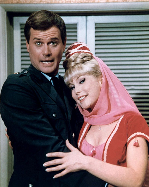 I Dream Of Jeannie, Larry Hagman, Barbara Eden, 1965-1970 Poster Print