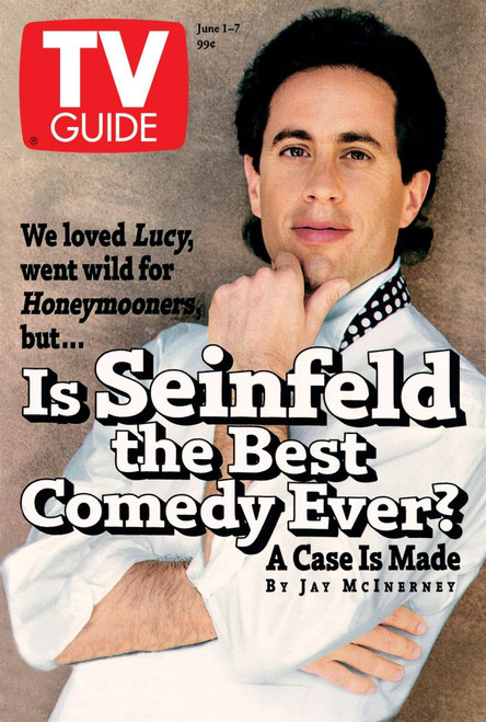 Seinfeld, Jerry Seinfeld, Tv Guide Cover, June 1-7, 1996. Ph:Stephen Danelian. Tv Guide/Courtesy Everett Collection Poster Print