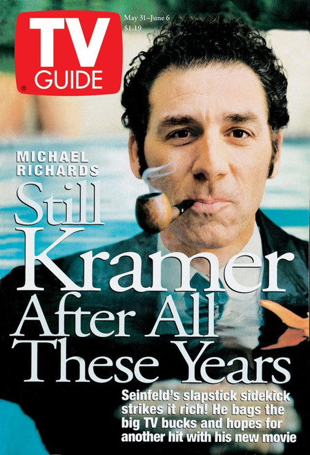 Seinfeld, Michael Richards, Tv Guide Cover, May 31 - Jun 6, 1997. Ph: James Minchin. Tv Guide/Courtesy Everett Collection Poster Print