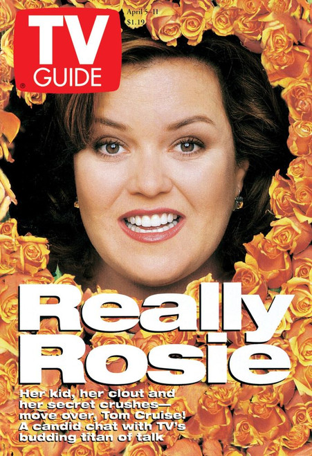 The Rosie O'Donnell Show, Rosie O'Donnell, Tv Guide Cover, April 5-11, 1997. Tv Guide/Courtesy Everett Collection Poster Print