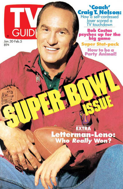 Coach, Craig T. Nelson, Tv Guide Cover, January 30 - February 5, 1993. Ph: Jeff Katz. Tv Guide/Courtesy Everett Collection Poster Print