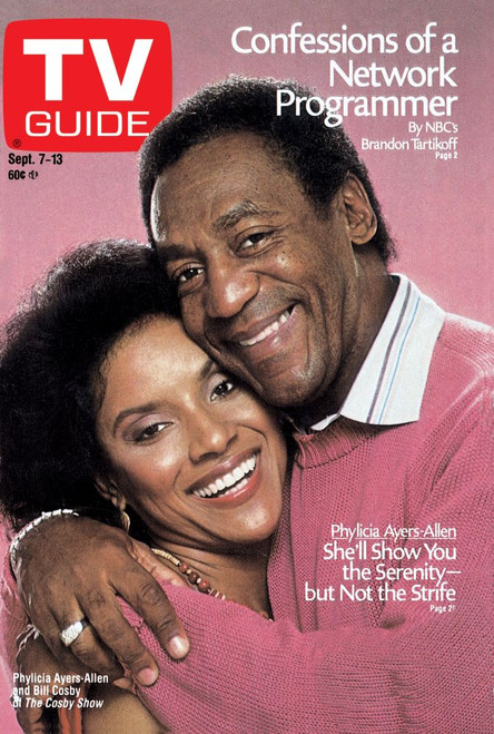The Cosby Show, Phylicia Rashad, Bill Cosby, Tv Guide Cover, September 7-13, 1985. Tv Guide/Courtesy Everett Collection Poster Print