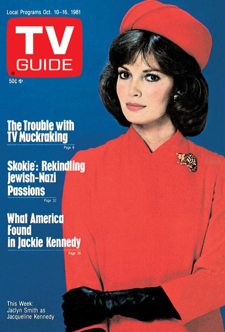 Jacqueline Bouvier Kennedy, Jaclyn Smith, Tv Guide Cover, October 10-16, 1981. Tv Guide/Courtesy Everett Collection Poster Print