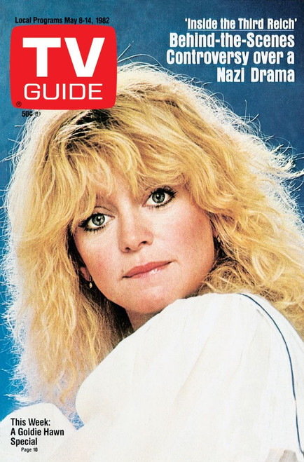 Goldie Hawn, Tv Guide Cover, May 8-14, 1982. Tv Guide/Courtesy Everett Collection Poster Print