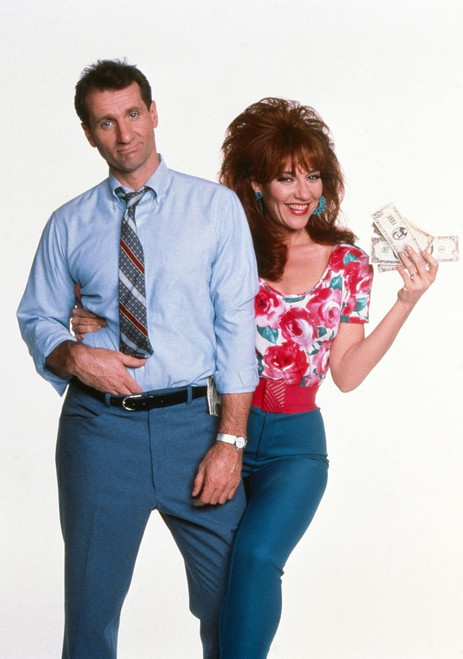Married...With Children, From Left: Ed O'Neill, Katey Sagal, 1990S, 1987-1997, Tm And ÔøΩ Copyright Fox Network. All Rights Reserved. /Courtesy Everett Collection Poster Print