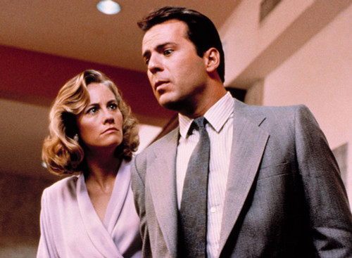 Moonlighting, Cybill Shepherd, Bruce Willis, Season 2, Episode 201, September 24, 1985.Abc. Courtesy: Everett Collection Poster Print