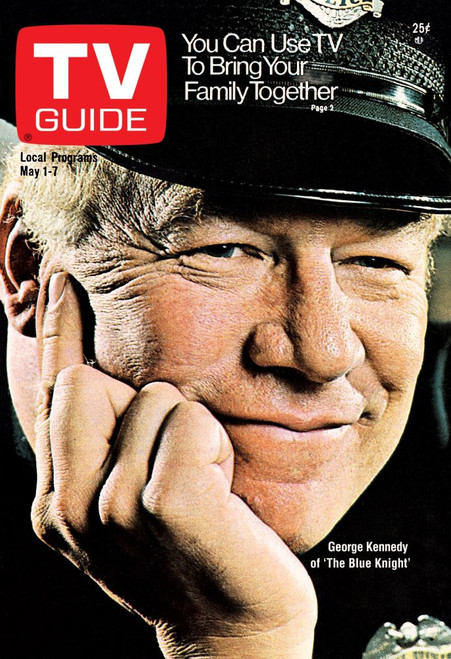 The Blue Knight, George Kennedy, Tv Guide Cover, May 1-7, 1976. Ph: Gene Trindl. Tv Guide/Courtesy Everett Collection Poster Print