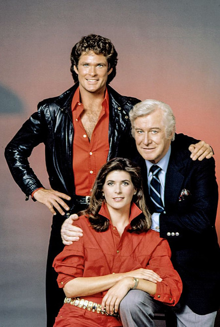 Knight Rider, David Hasselhoff, Patricia Mcpherson, Edward Mulhare, 1982-86, ÔøΩ Universal Tv / Courtesy: Everett Collection Poster Print