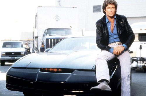 Knight Rider, K.I.T.T., David Hasselhoff, 1982-86, � Universal Tv / Courtesy: Everett Collection Poster Print