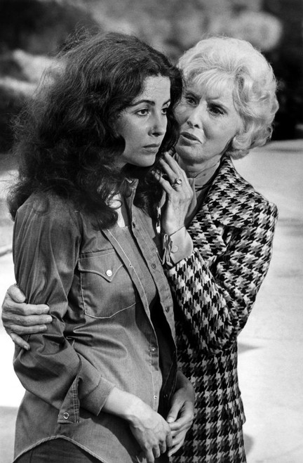 A Taste Of Evil, Fromleft: Barbara Parkins, Barbara Stanwyck, 1971. Poster Print