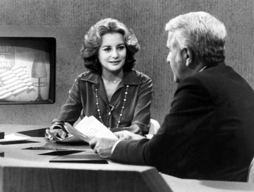 Abc Evening News, Barbara Walters, Harry Reasoner,, 1953-. ÔøΩ Abc / Courtesy: Everett Collection Poster Print