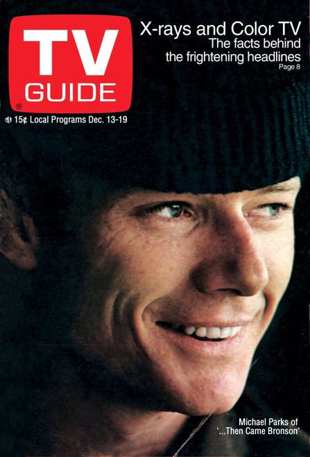 Then Came Bronson, Michael Parks, Tv Guide Cover, December 13-19, 1969. Ph: Ivan Nagy. Tv Guide/Courtesy Everett Collection Poster Print