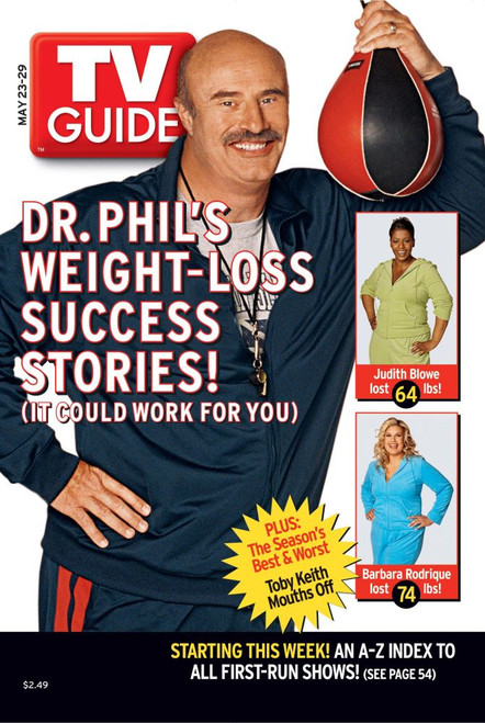 Dr. Phil, Dr. Phil Mcgraw, Tv Guide Cover, May 23-29, 2004. Tv Guide/Courtesy Everett Collection Poster Print