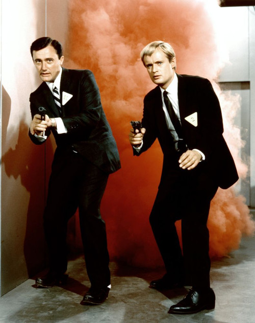 The Man From U.N.C.L.E., Robert Vaughn, David Mccallum, 1964-68 Poster Print