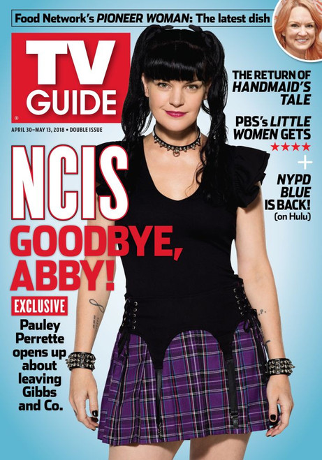 Ncis, Pauley Perrette, Tv Guide Cover, April 30 - May 13, 2018. Tv Guide/Courtesy Everett Collection Poster Print