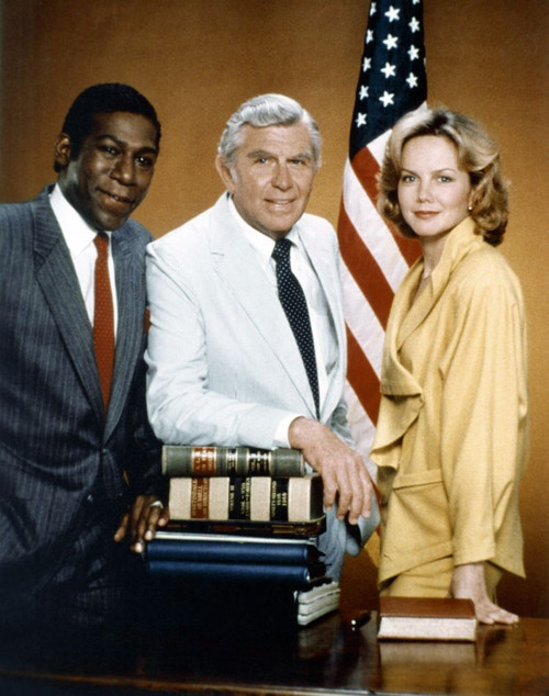 Matlock,: Kene Holliday, Andy Griffith, Linda Purl,, 1986-96. ÔøΩ Viacom / Courtesy: Everett Collection Poster Print