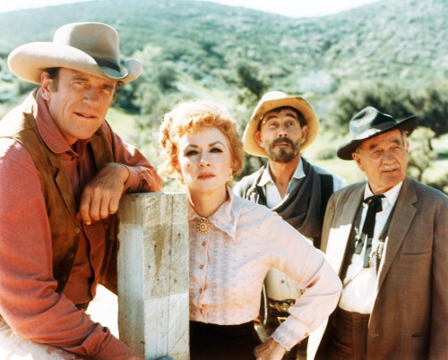 Gunsmoke,: James Arness, Amanda Blake, Ken Curtis, Milburn Stone, 1955-75. Poster Print
