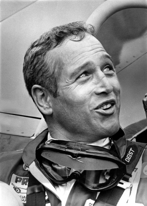 Once Upon A Wheel, Paul Newman, 1969 Poster Print