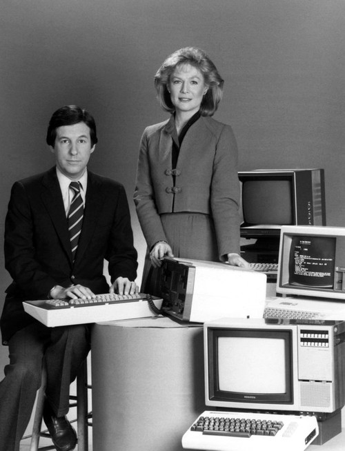 Nbc Nightly News, Chris Wallace, Jessica Savitch Nbc / Courtesy: Everett Collection Poster Print