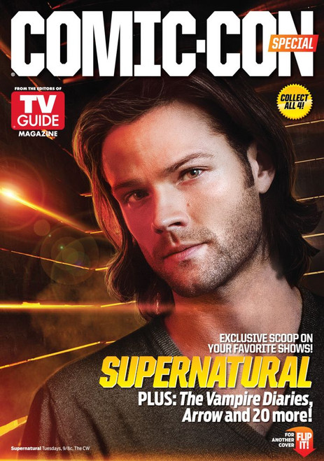 Supernatural, Jared Padalecki, Tv Guide Cover, Comic-Con Special Issue 2013. Tv Guide/Courtesy Everett Collection Poster Print