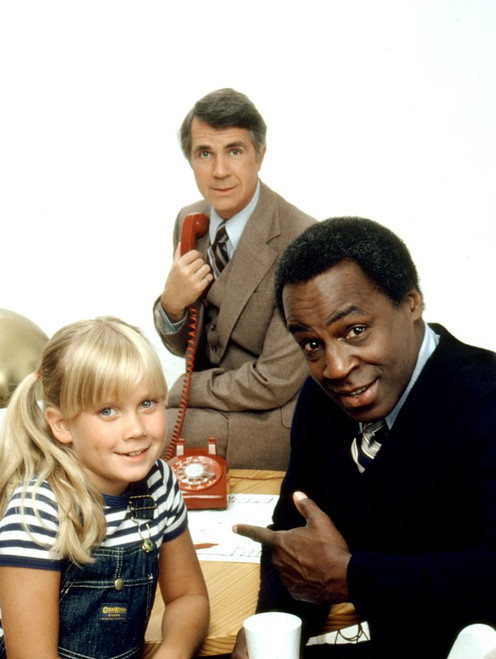 Benson, Tracey Gold, James Noble, Robert Guillaume,, 1979-86, Photo: Robert Phillips/Everett Collection Poster Print