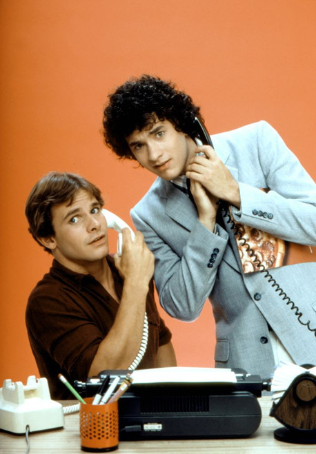 Bosom Buddies, Peter Scolari, Tom Hanks,, 1980-82, Photo: Robert Phillips/Everett Collection Poster Print