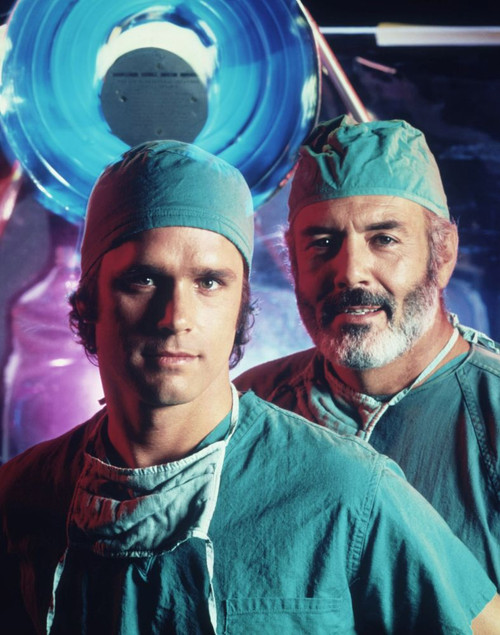 Trapper John, M.D., L-R: Gregory Harrison, Pernell Roberts, 1979-86, Tm And Copyright ÔøΩ20Th Century Fox Film Corp. All Rights Reserved./Courtesy Everett Collection Poster Print