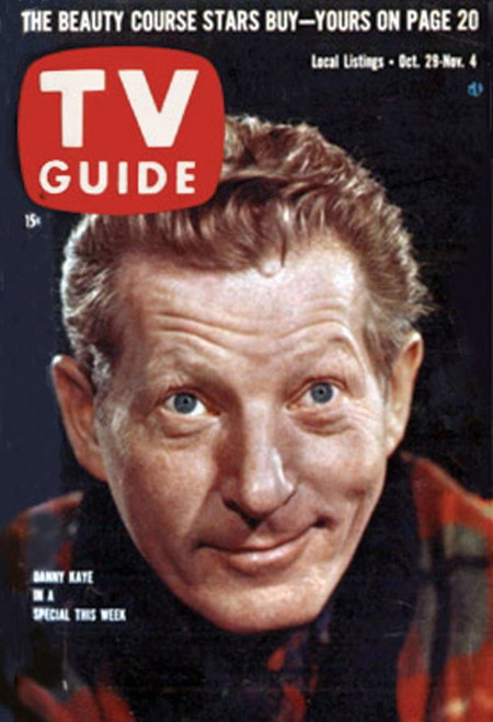 Danny Kaye, Tv Guide Cover, October 29 - November 4, 1960. Ph: Yousuf Karsh. Tv Guide/Courtesy Everett Collection Poster Print