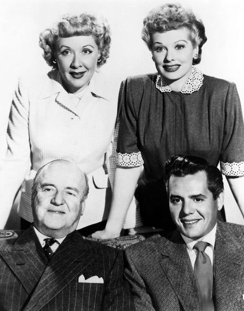 I Love Lucy,: Vivian Vance, Lucille Ball,: William Frawley, Desi Arnaz, 1951-57 Poster Print