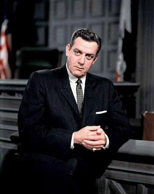 Perry Mason, Raymond Burr, 1957-1966. Poster Print