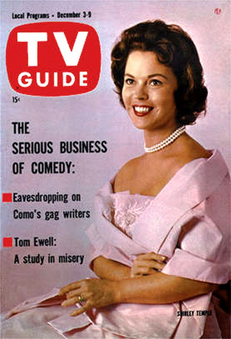 Shirley Temple'S Storybook, Shirley Temple, Tv Guide Cover, December 3-9, 1960. Ph: Max Yavno. Tv Guide/Courtesy Everett Collection Poster Print