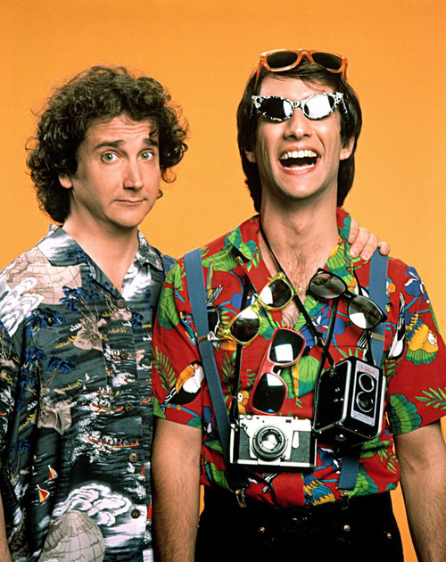 Perfect Strangers, Mark Linn-Baker, Bronson Pinchot, 1986-93,Lorimar Television/Courtesy Everett Collection Poster Print