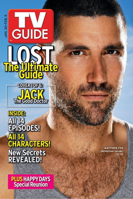 Lost, Matthew Fox, Tv Guide Cover, January 30 - February 5, 2005. Tv Guide/Courtesy Everett Collection Poster Print