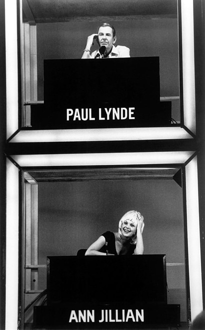 Hollywood Squares, Panelists Paul Lynde, Ann Jillian, 1966-80 Poster Print