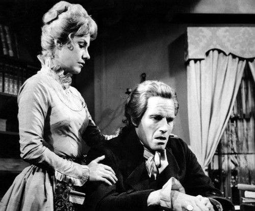 Hallmark Hall Of Fame, Peggy Ann Garner, Charlton Heston, 'The Patriots',, 1951-. Poster Print