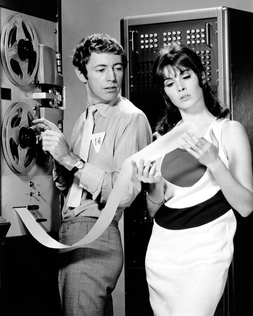 The Girl From U.N.C.L.E., Noel Harrison, Stefanie Powers, 1966-67 Poster Print