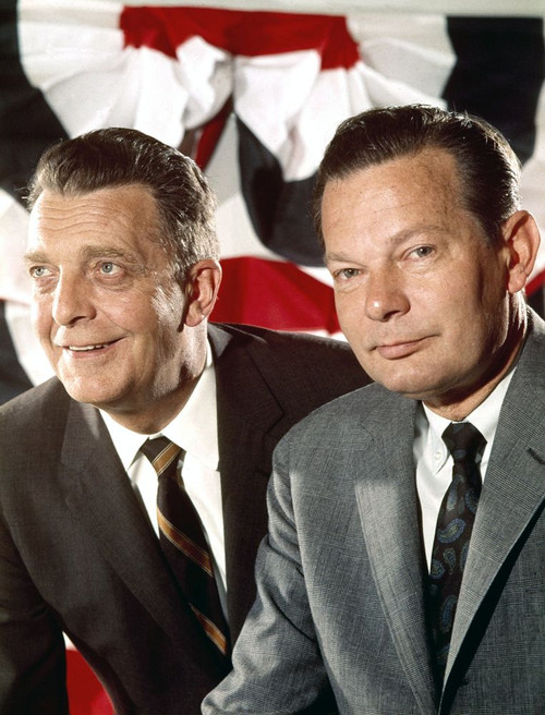 The Huntley-Brinkley Report, Chet Huntley, David Brinkley, 1956-1970 Poster Print