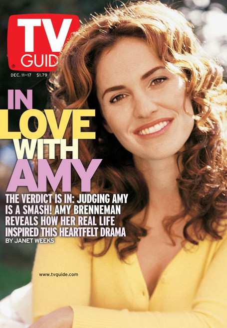 Judging Amy, Amy Brenneman, Tv Guide Cover, December 11-17, 1999. Ph: Kate Garner. Tv Guide/Courtesy Everett Collection Poster Print