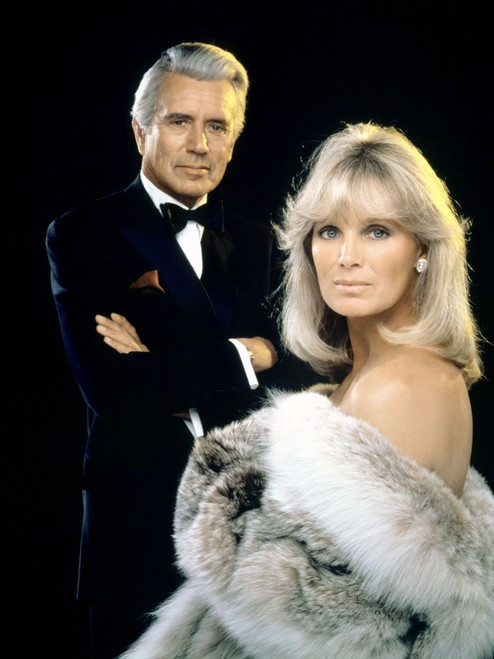 Dynasty, John Forsythe, Linda Evans,, 1981-89, � Aaron Spelling Prod. / Courtesy: Everett Collection Poster Print