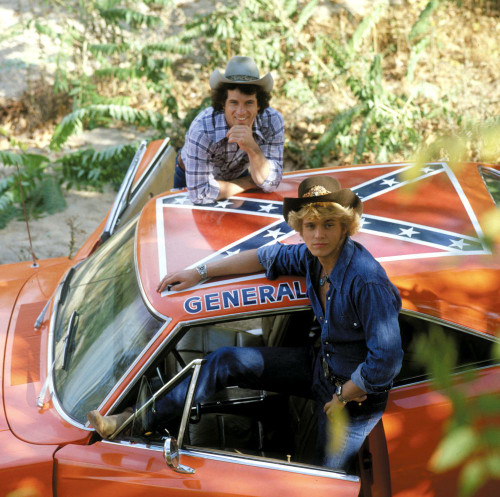 The Dukes Of Hazzard, Tom Wopat, John Schneider, 1979-1985. � Cbs / Courtesy: Everett Collection Poster Print