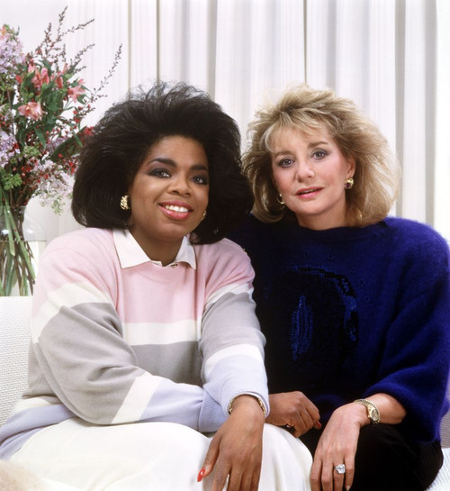 The Barbara Walters Special, Oprah Winfrey, Barbara Walters,, 1976-. � Abc / Courtesy: Everett Collection Poster Print The Barbara Walters Special, Oprah Winfrey, Barbara Walters,, 1976-. � Abc / Courtesy: Everett Collection Poster Print