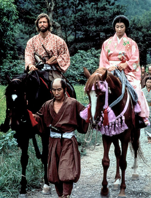 Shogun, Richard Chamberlain, YÔøΩko Shimada, 1980, Nbc/Courtesy Everett Collection Poster Print