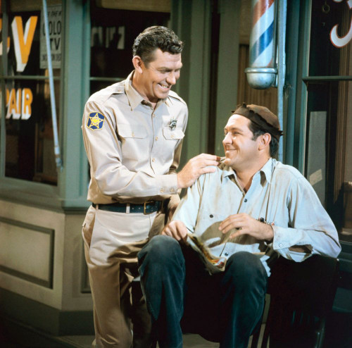 The Andy Griffith Show, Andy Griffith, George Lindsey, 1960-68 Poster Print